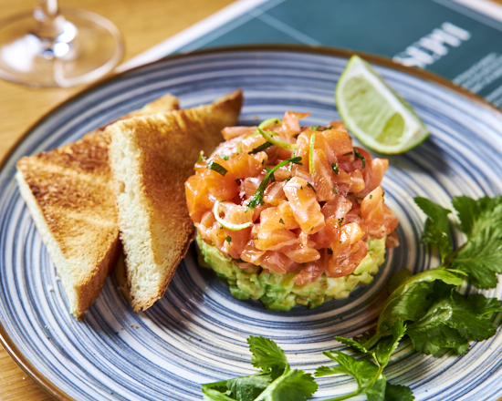 Tartare de saumon